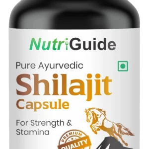 Nutri Guide Shilajit Gold | Premium Vitality | Ayurvedic Supplement for Men